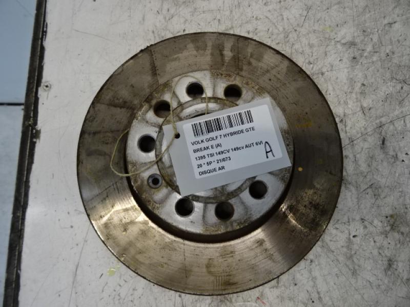 REAR BRAKE DISC Vw GOLF VII 1/17 - 2/20 FaceLift