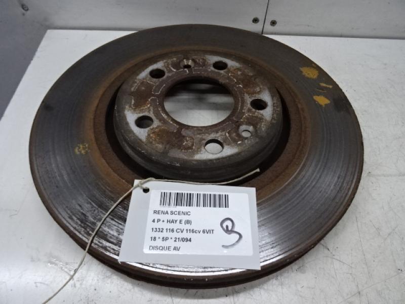 DISQUE AVANT Renault SCENIC 9/16+