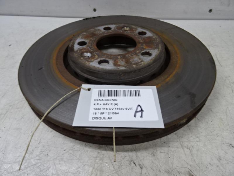 DISQUE AVANT Renault SCENIC 9/16+