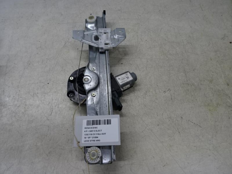 REAR LEFT WINDOW DOOR MECHANISM Renault SCENIC 9/16+