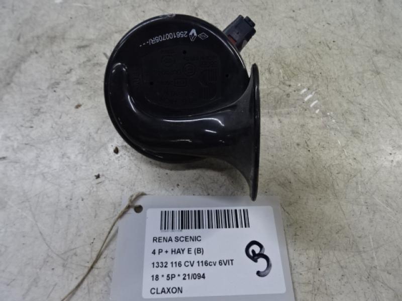 CLAXON Renault SCENIC 9/16+