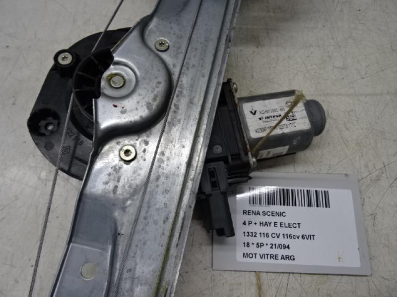 MOTOR RUITMECHANISME ACHTER LINKS Renault SCENIC 9/16+