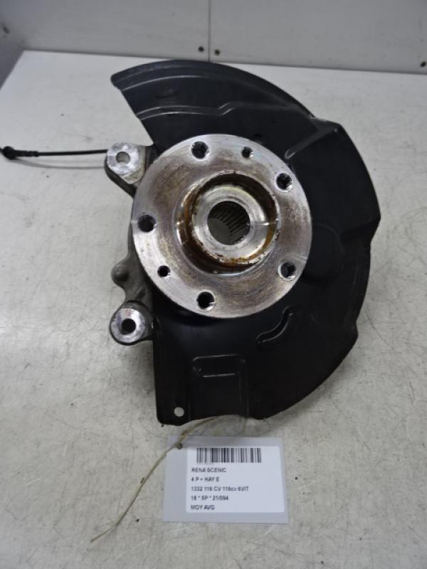 FRONT WHEEL HUB LEFT Renault SCENIC 9/16+
