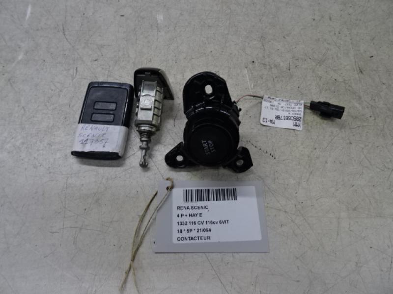 IGNITION LOCK Renault SCENIC 9/16+