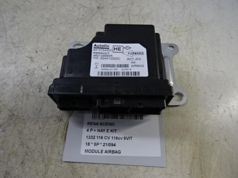 AIRBAG MODULE Renault SCENIC 9/16+