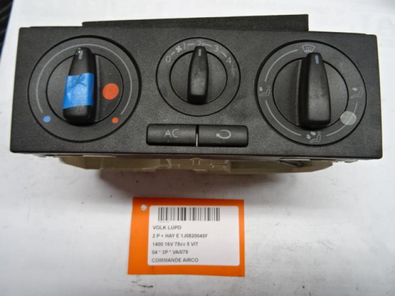 COMMANDE D'AIRCO Vw LUPO