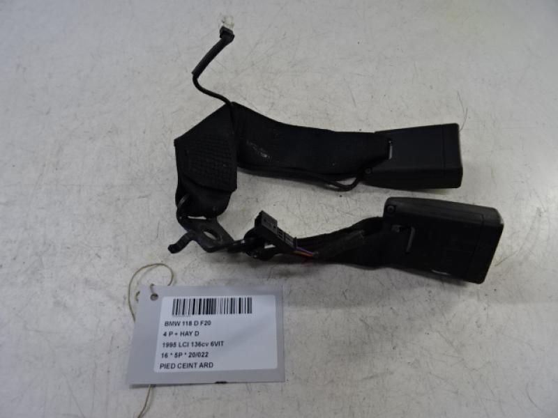 PIED DE CEINTURE ARRIERE DROITE Bmw 1 F20/F21 3/15 - 19