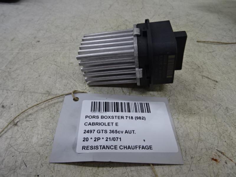 HEATER RESISTOR Porsche 718 BOXSTER(982) 16+