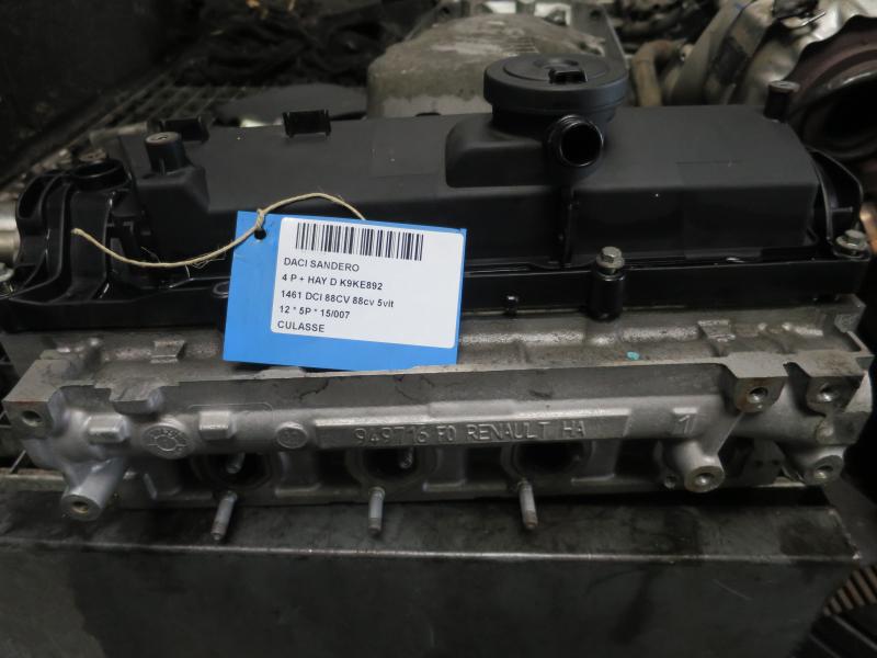 CULASSE Dacia SANDERO 6/08 - 12