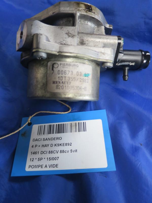VACUUM POMP Dacia SANDERO 6/08 - 12