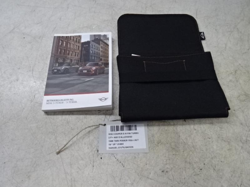 MANUEL D'UTILISATION Mini F56 3-portes : 11/13 >