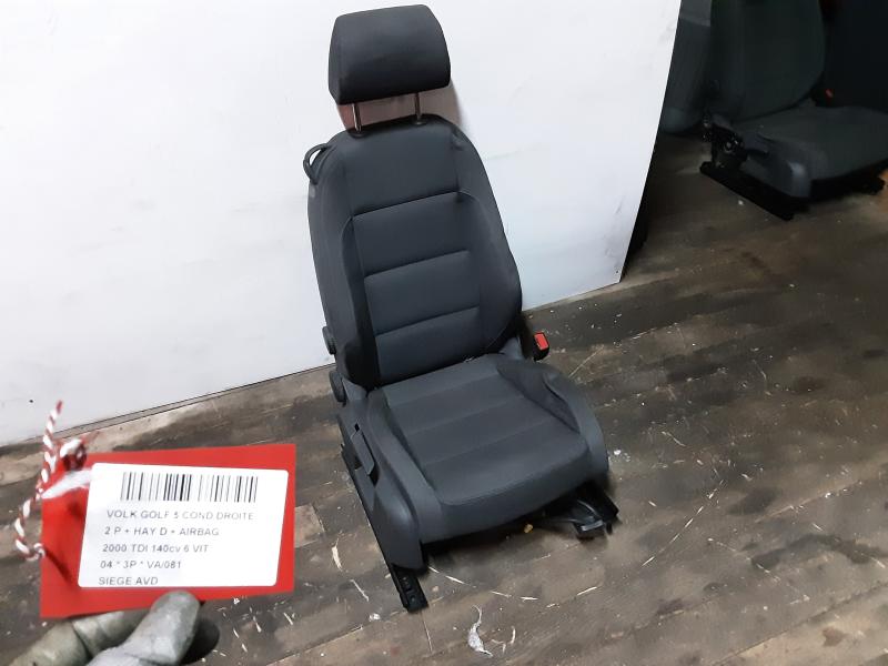 FRONT RIGHT SEAT Vw GOLF V 11/03 - 08