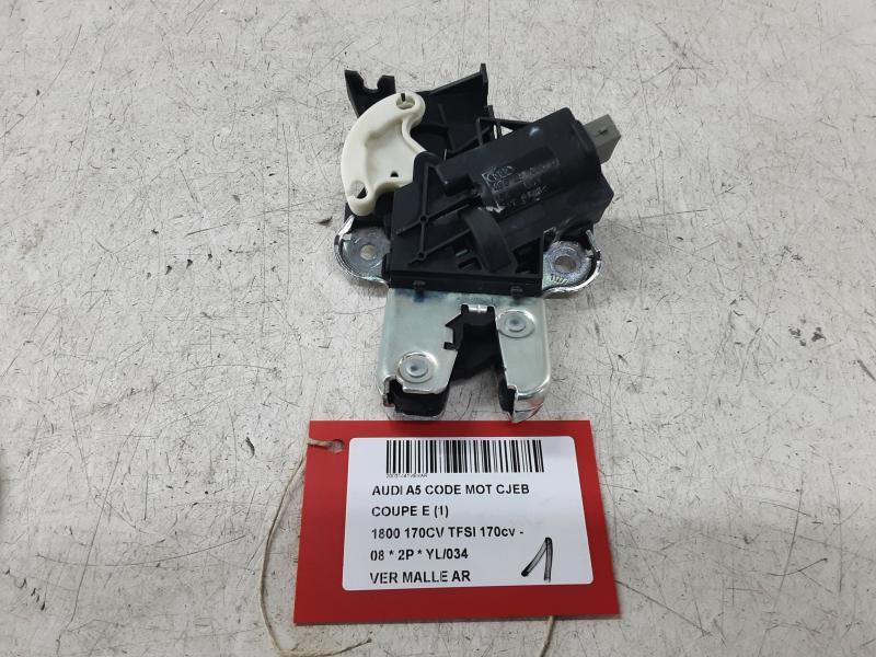 VERROUILLAGE DE MALLE ARRIERE Audi A5 COUPE (3PORTES) 06/2007 - 2011