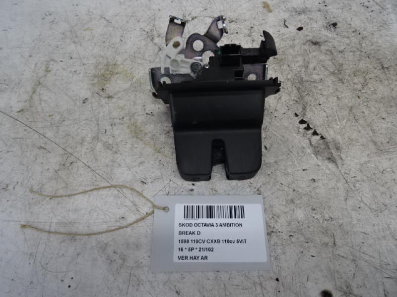 CENTRALE VERGRENDELING ACHTERKLEP Skoda OCTAVIA (5E) 11/12 - 3/17