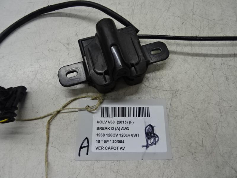 VERROUILLAGE DE CAPOT AVANT Volvo V60 10/10-08/18