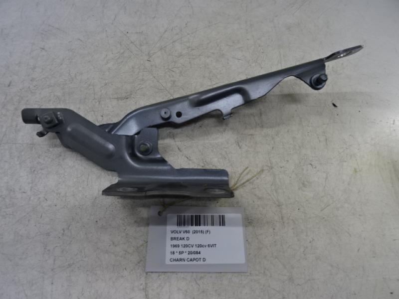 RIGHT HINGE BONNET Volvo V60 10/10-08/18