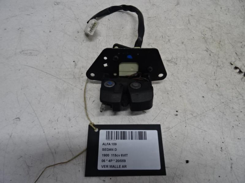 VERROUILLAGE DE MALLE ARRIERE Alfa Romeo 159 05+