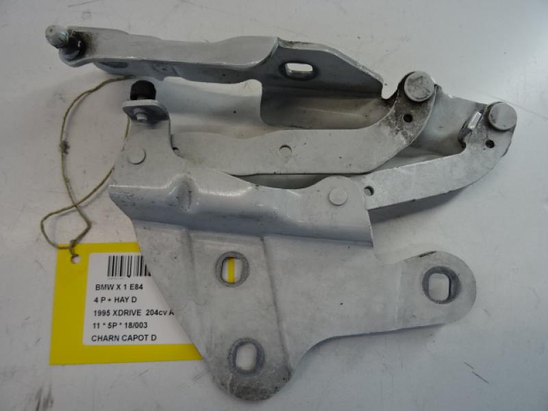 SCHARNIER MOTORKAP RECHTS Bmw X1 E84 10/09 - 12