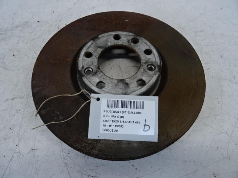 REMSCHIJF VOOR Peugeot 3008 (2) 10/16 - 10/20