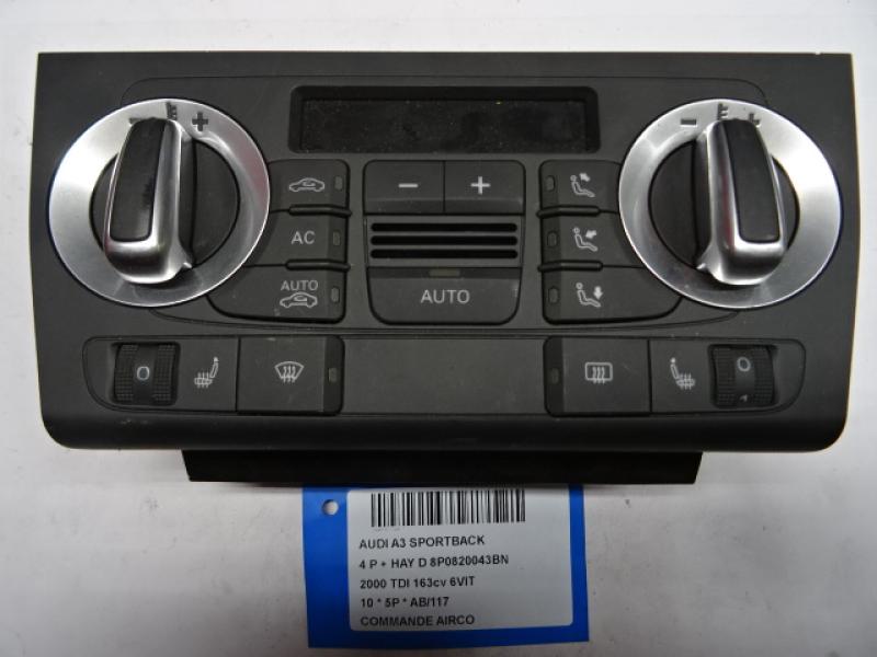 KLIMA SCHALTER Audi A3 8/08 - 12