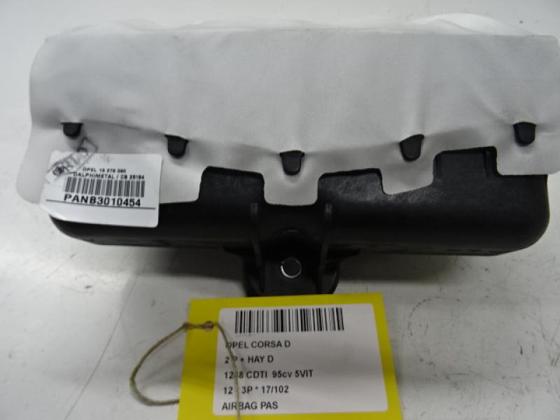 AIRBAG PASSAGIER Opel CORSA D 01/11 - 15