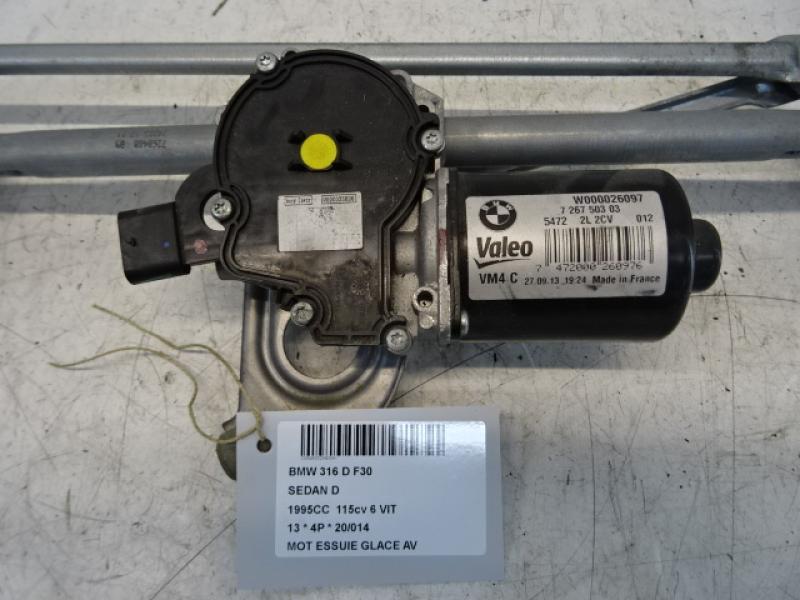 MOTOR RUITENWISSERS VOOR Bmw 3 F30 BERLINE 12 - 19