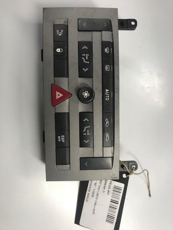 AIRCO SWITCH Peugeot 407 5/2004+