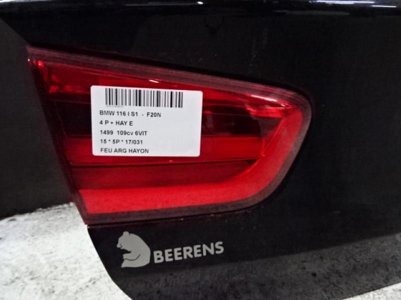 FEU ARRIERE GAUCHE DE HAYON Bmw 1 F20/F21 3/15 - 19