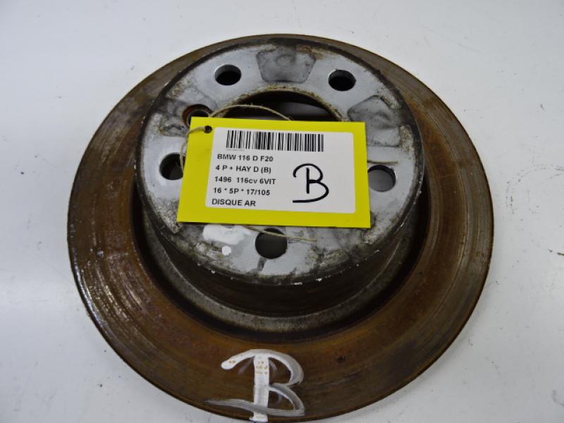BREMSSCHEIBE HINTEN Bmw 1 F20/F21 3/15 - 19