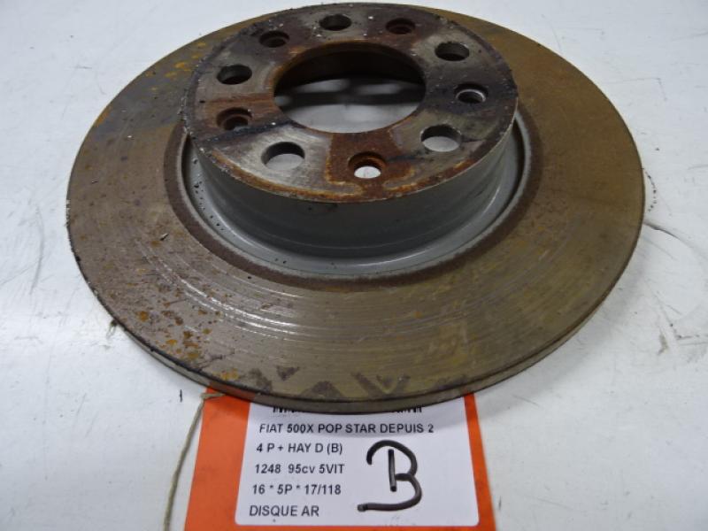 BREMSSCHEIBE HINTEN Fiat 500X 9/14 - 8/18