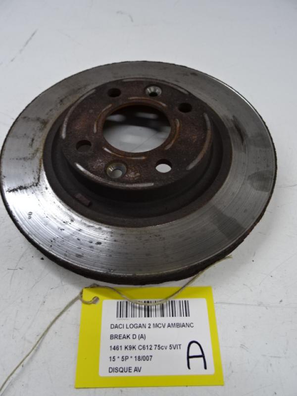 FRONT BRAKE DISC Dacia LOGAN MCV 2/13 - 16