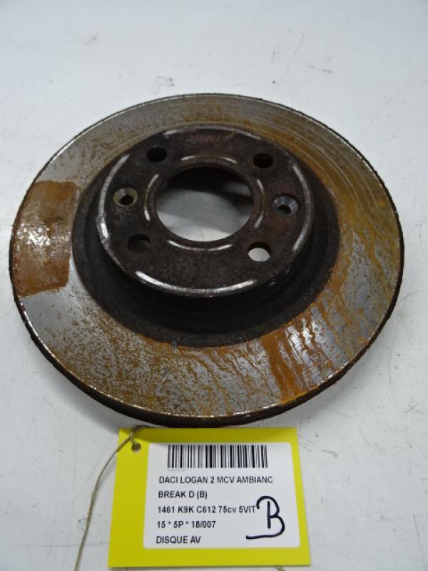 FRONT BRAKE DISC Dacia LOGAN MCV 2/13 - 16