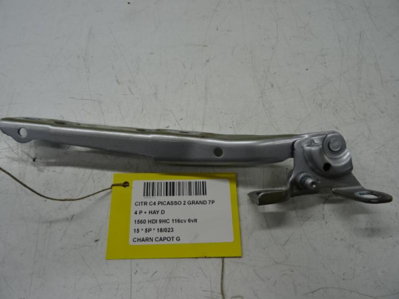 CHARNIERE DE CAPOT GAUCHE Citroen C4 GRAND PICAS 13 - 16
