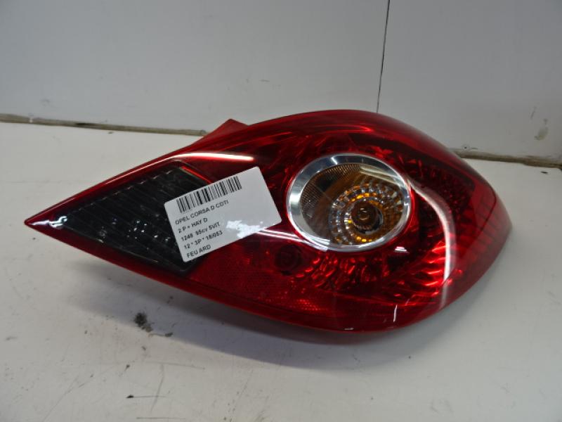 ACHTERLICHT RECHTS Opel CORSA D 01/11 - 15