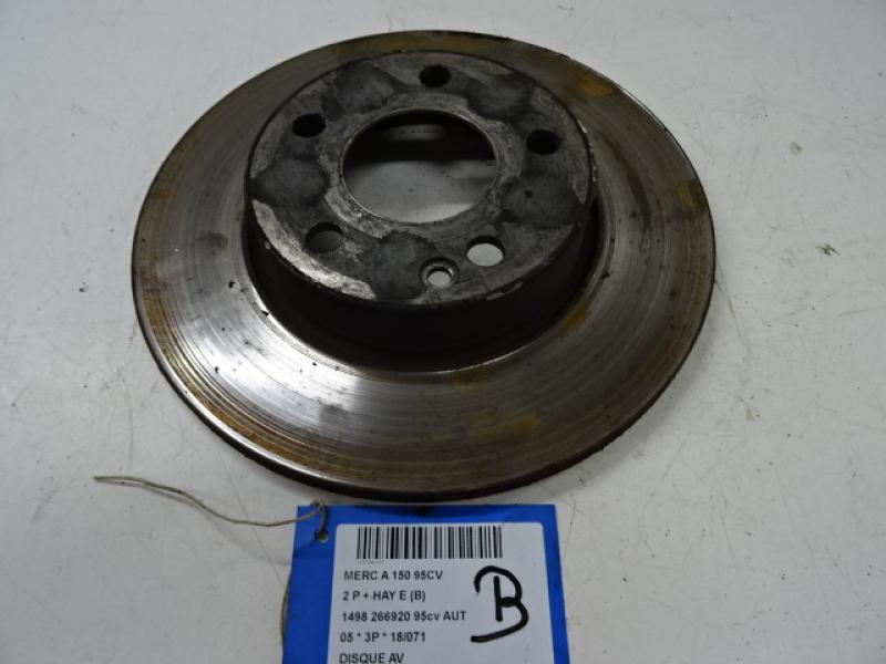 FRONT BRAKE DISC Mercedes-Benz A W169 04 - 5/2008
