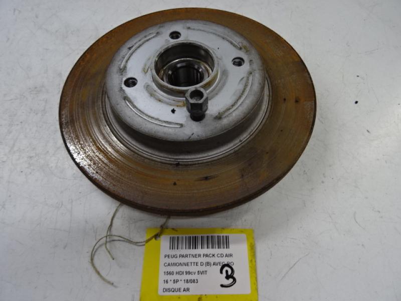 BREMSSCHEIBE HINTEN Peugeot PARTNER 08 - 18