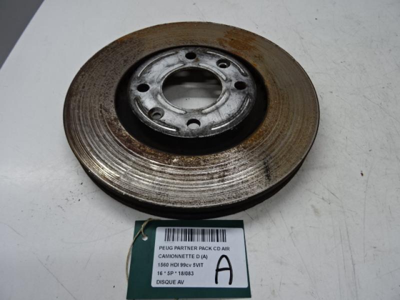 BREMSSCHEIBE VORNE Peugeot PARTNER 08 - 18