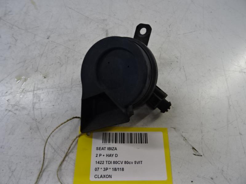 CLAXON Seat IBIZA MK3 (6L1) 6/02 - 08