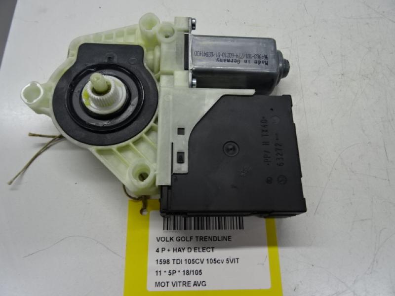 MOTOR RUITMECHANISME VOOR LINKS Vw GOLF VI 11/08 - 13