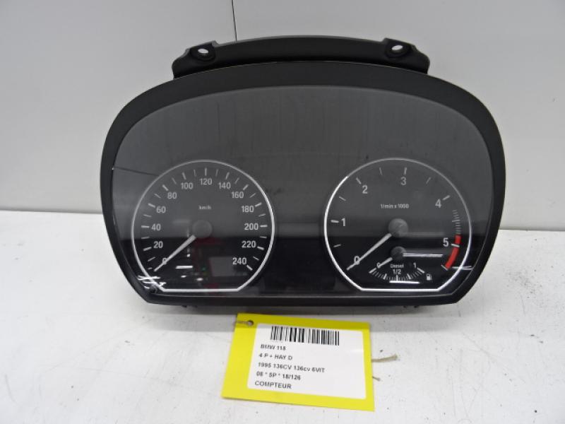 COMPTE-TOURS Bmw 1 E81/87 4/07 - 12