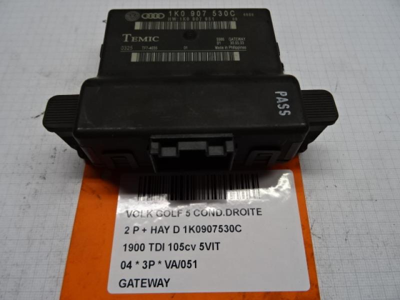 GATEWAY Vw GOLF V 11/03 - 08