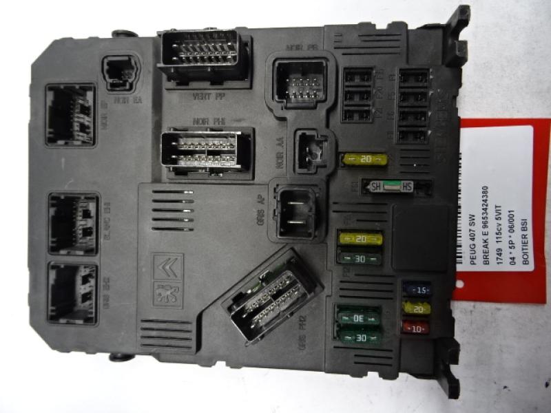 BSI MODULE Peugeot 407 5/2004+