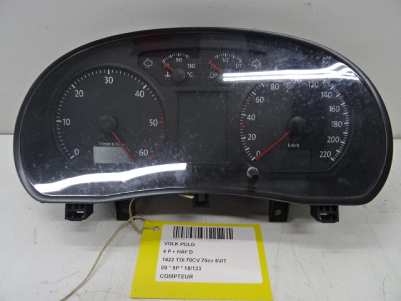 COMPTE-TOURS Vw POLO (9N3) 5/05 - 5/09