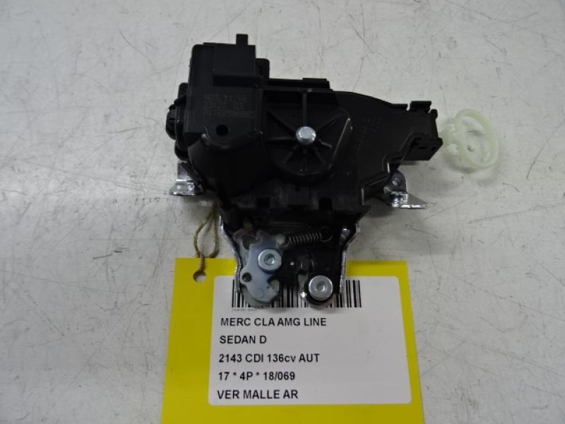 VERROUILLAGE DE MALLE ARRIERE Mercedes-Benz CLA C117/X117 13 - 19