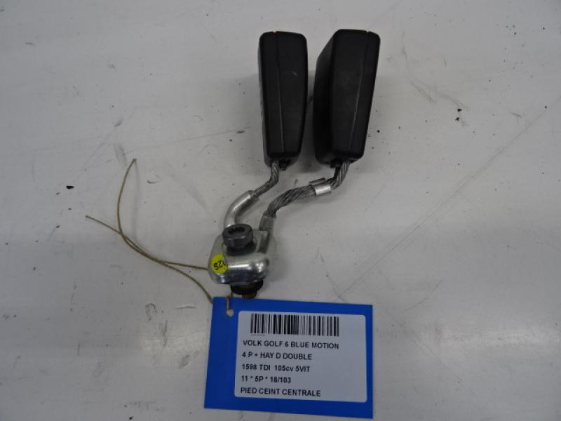 VEILIGHEIDSGORDEL VOET CENTRAAL Vw GOLF VI 11/08 - 13