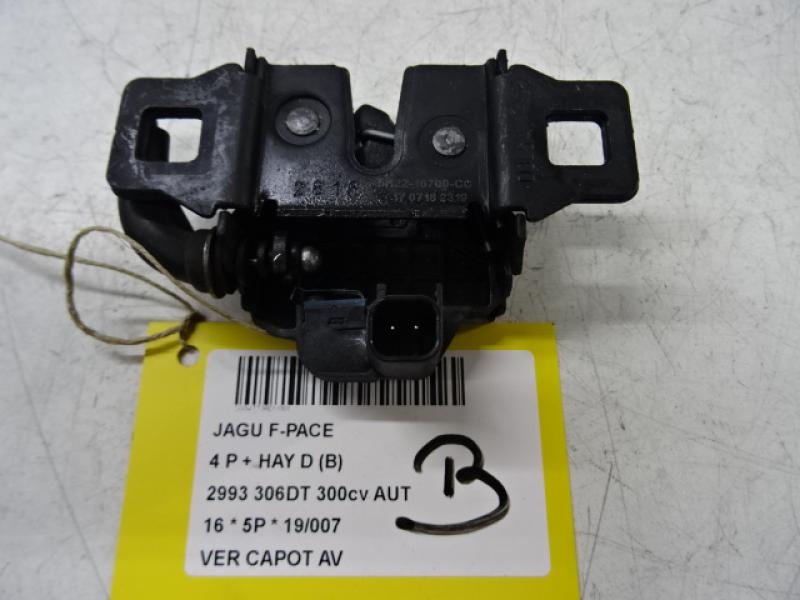 VERGRENDELING MOTORKAP Jaguar F-PACE 06/16+