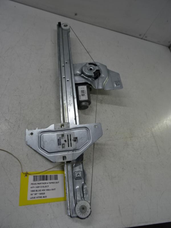 RUITMECHANISME VOOR RECHTS Peugeot PARTNER 08 - 18