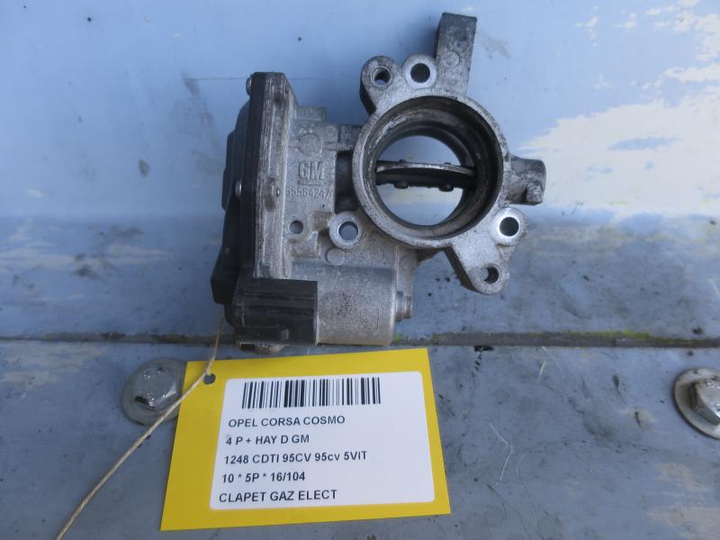 GASKLEP ELEKTRISCH Opel CORSA D 11/06 - 12/10