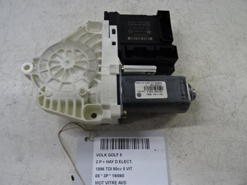 MOTOR RUITMECHANISME VOOR RECHTS Vw GOLF V 11/03 - 08
