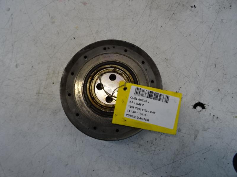 DÄMPFERROLLE Opel ASTRA J 10 - 15 5P/D